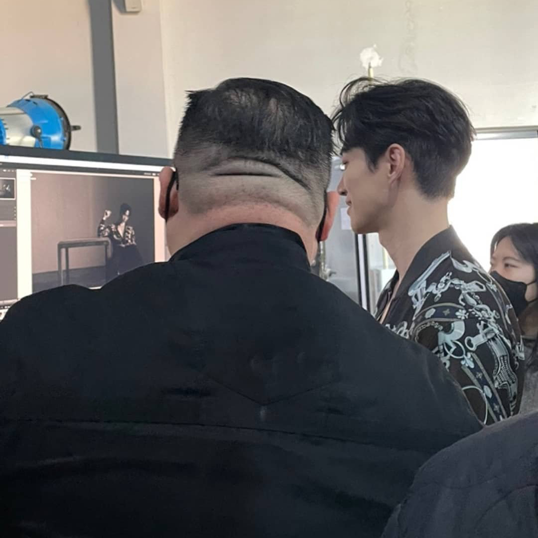 Behind-the-scenes cut of Lee Junho