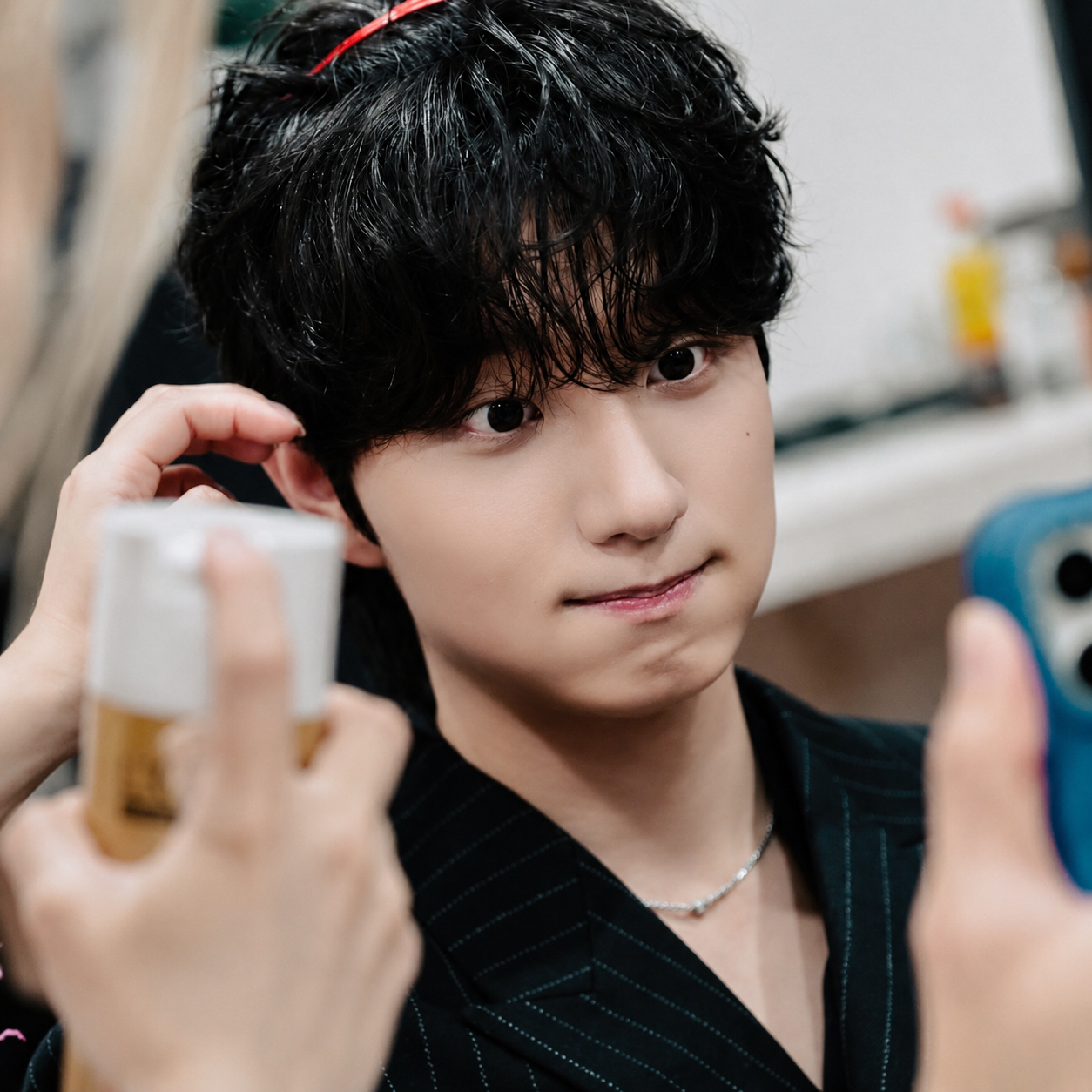 A moment captured by a fan of Kim Jaewon