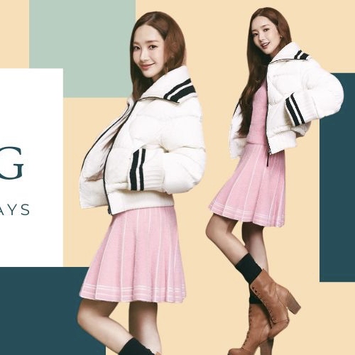 Behind-the-scenes cut of Park Minyoung