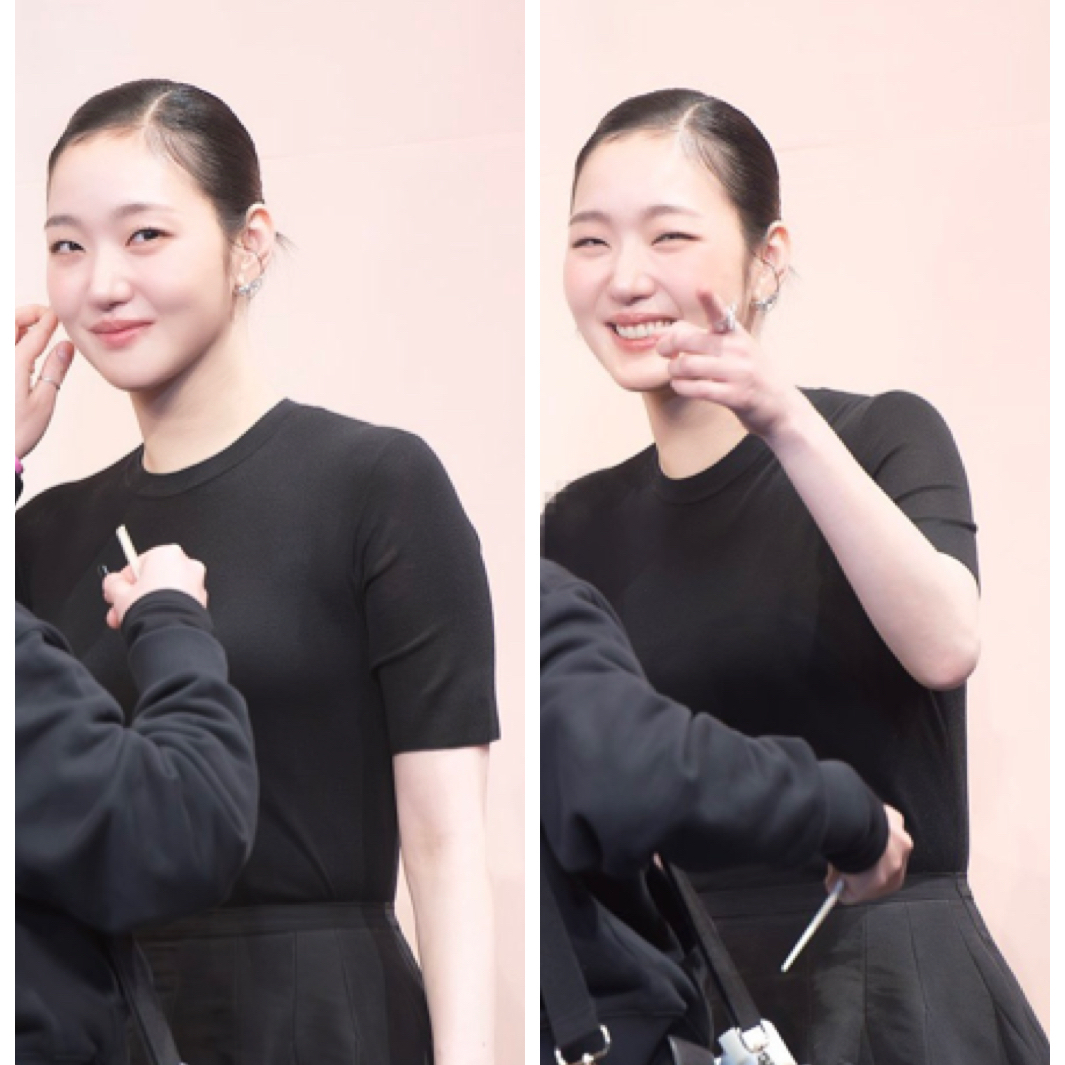 A moment captured by a fan of Kim Goeun