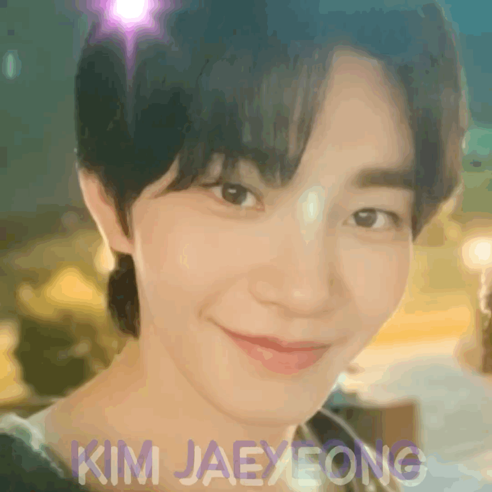 Behind-the-scenes cut of Kim Jaeyoung