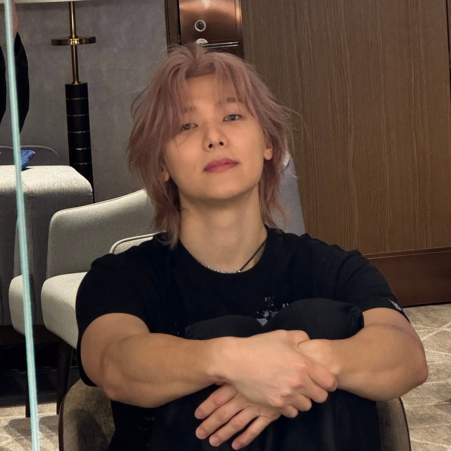 A moment captured by a fan of Kang Minhyuk