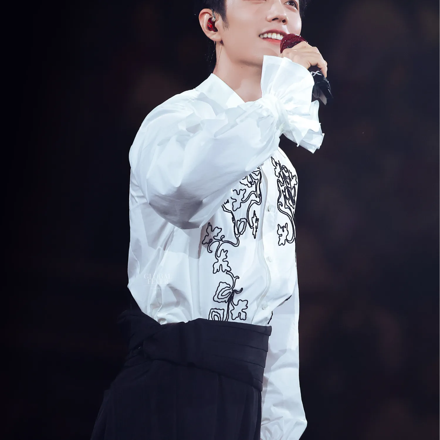 A moment captured by a fan of Xiao Zhan