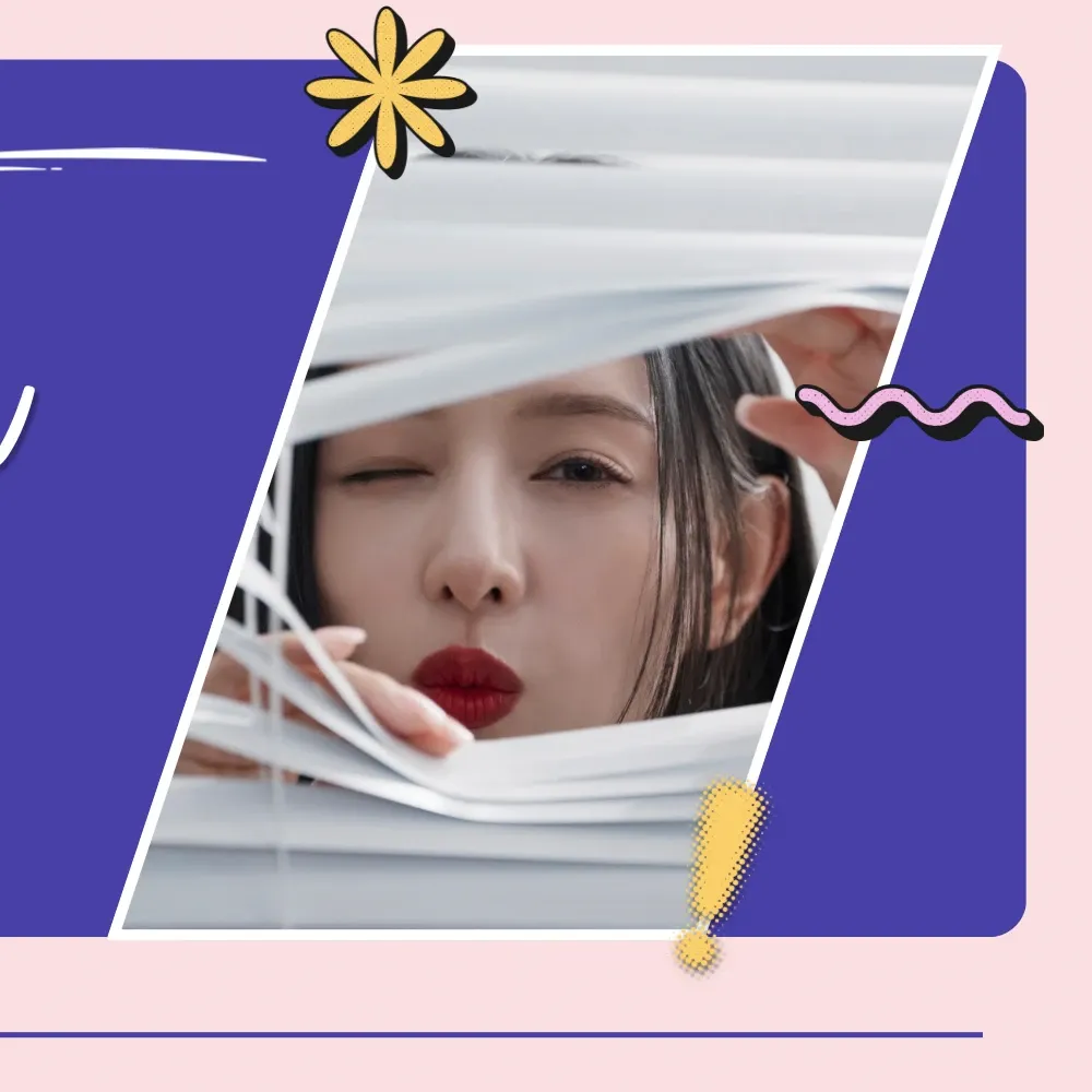 Behind-the-scenes cut of Kim Jiwon