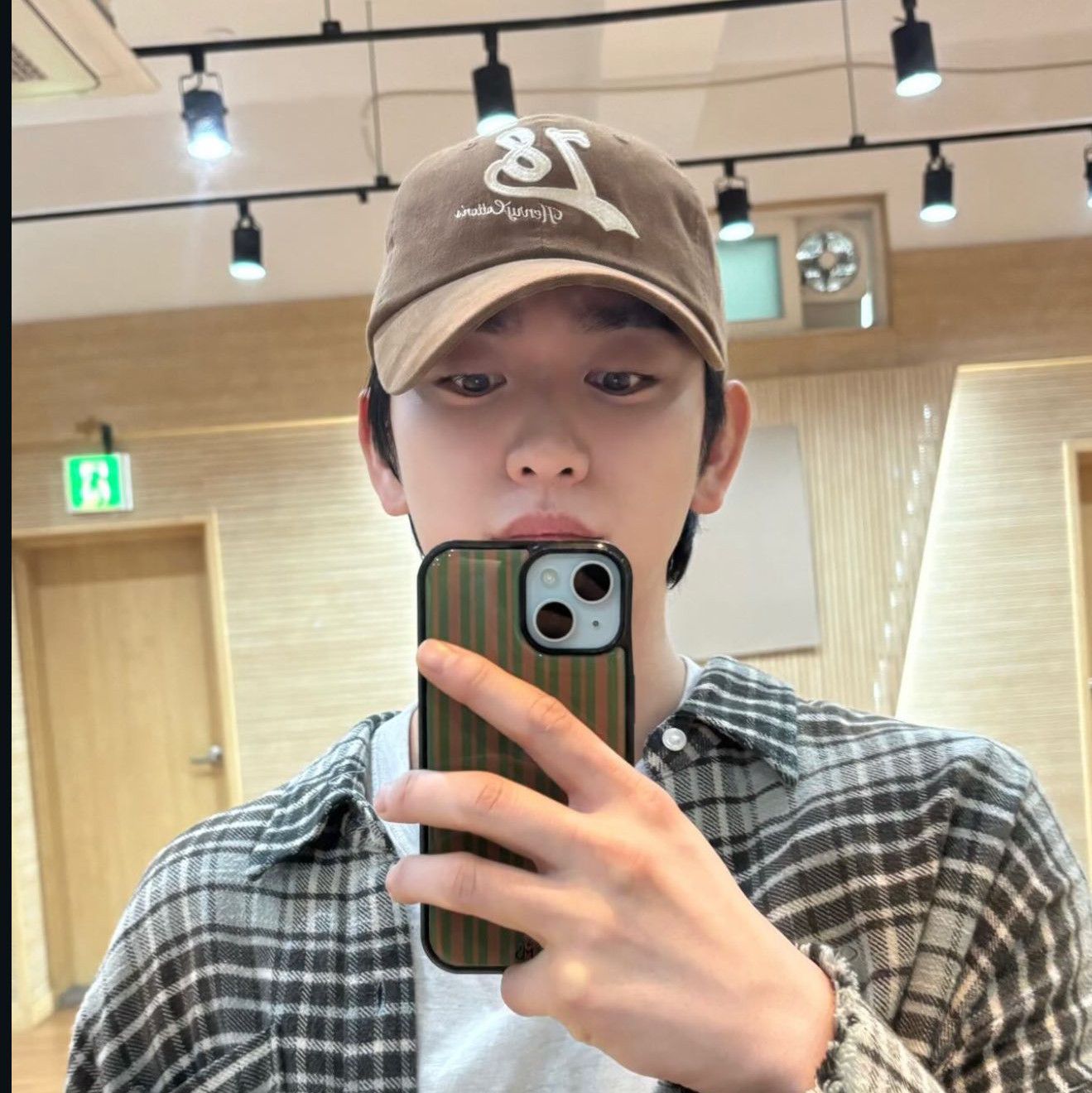 ファンが撮影したパク・ジニョンの瞬間