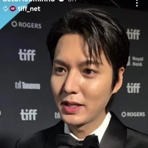Behind-the-scenes cut of Lee Minho