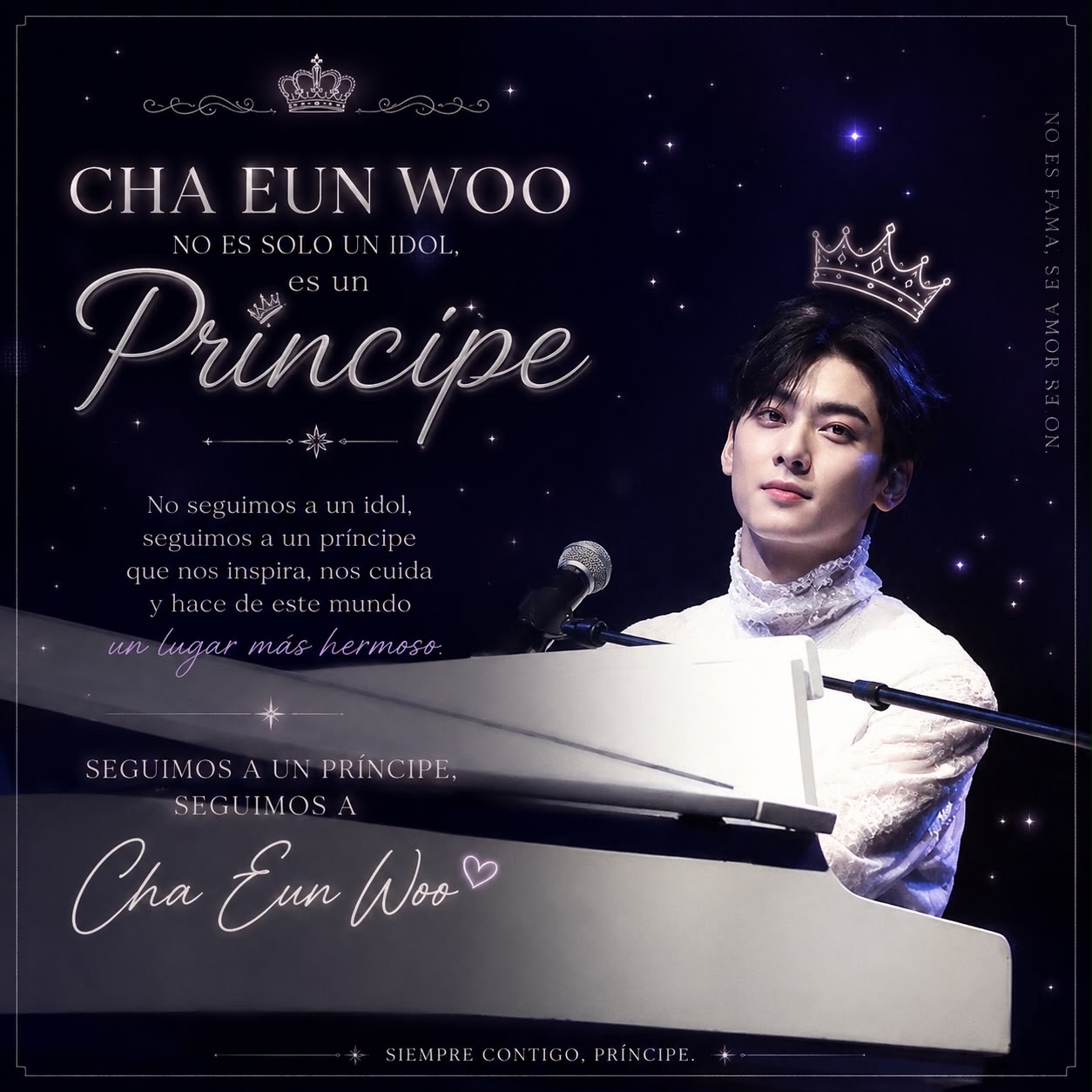 Recent activity shot of Cha Eunwoo