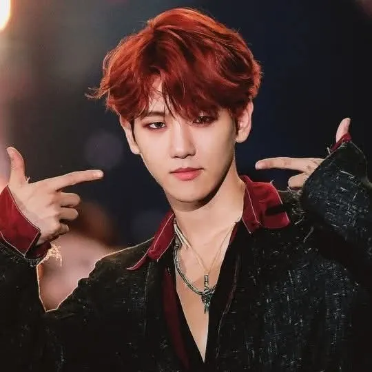 Behind-the-scenes cut of Baekhyun