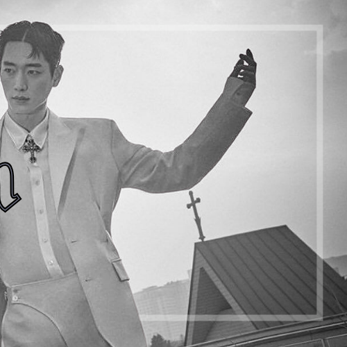 Behind-the-scenes cut of Seo Kangjoon