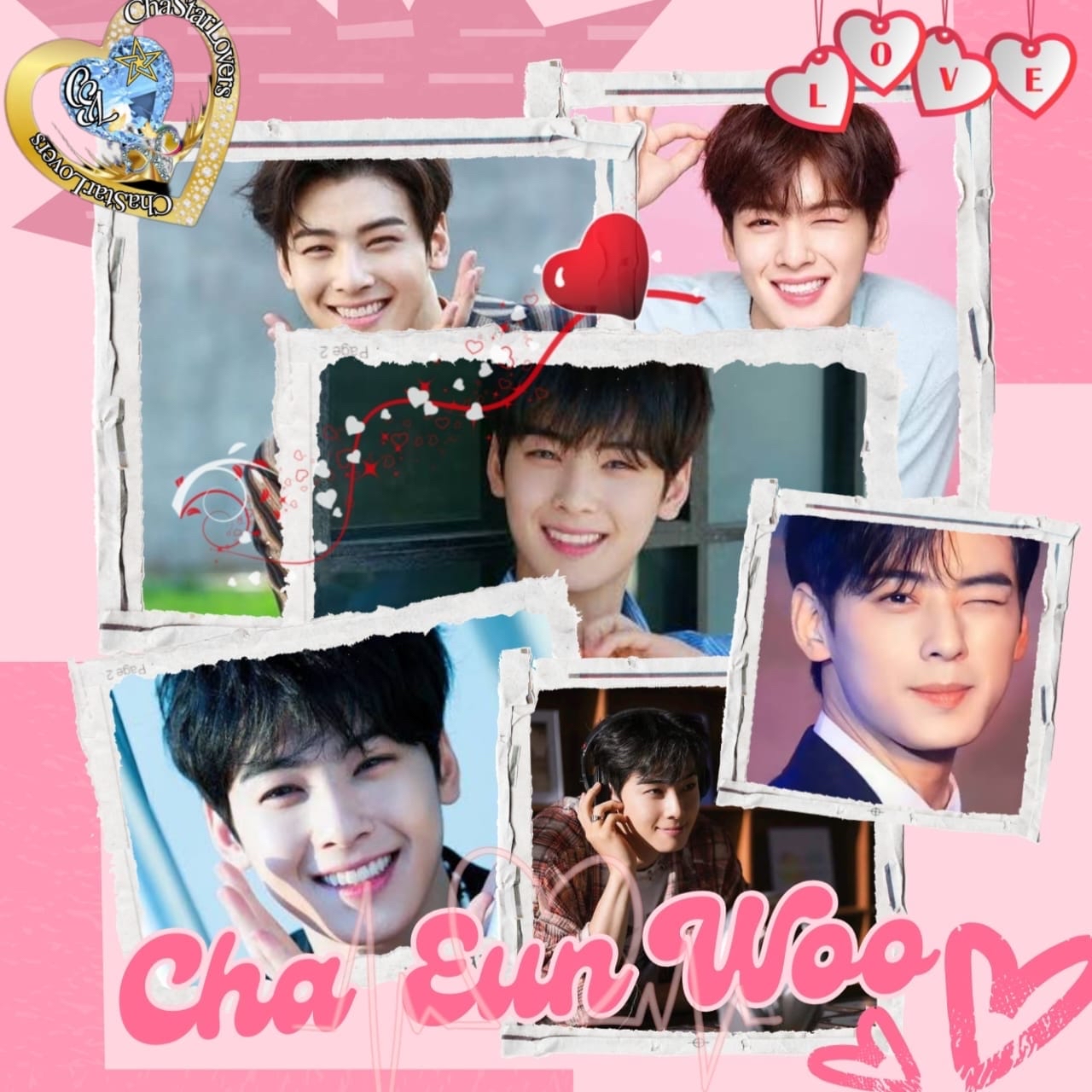 A moment captured by a fan of Cha Eunwoo