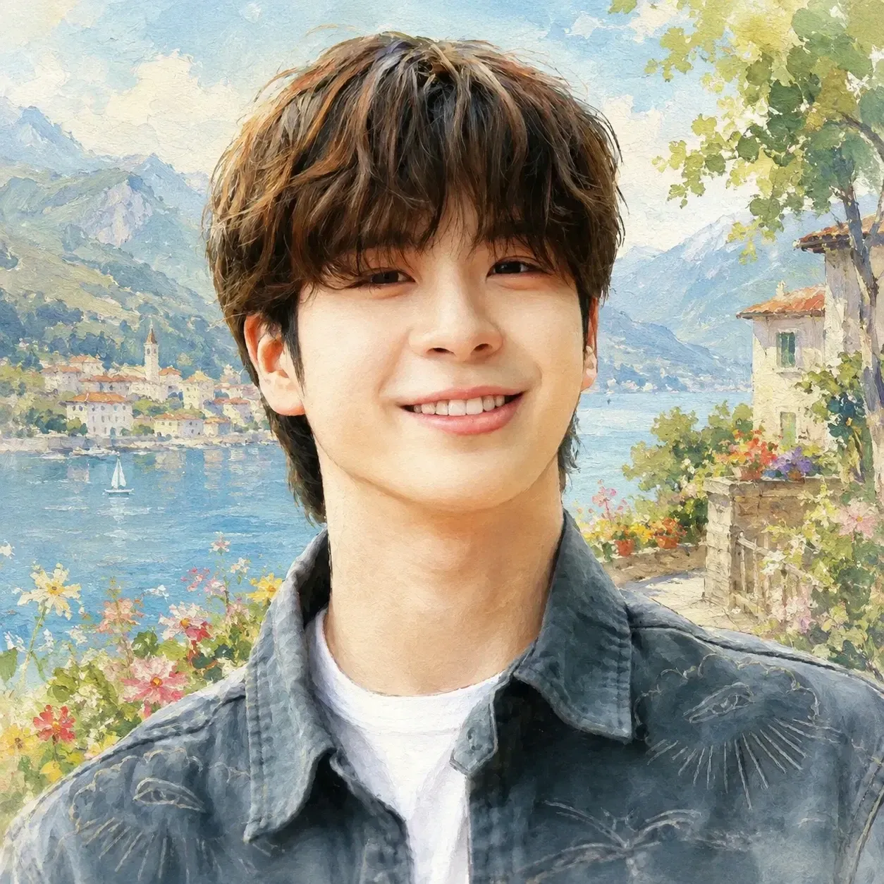 Behind-the-scenes cut of Jeong Dongwon