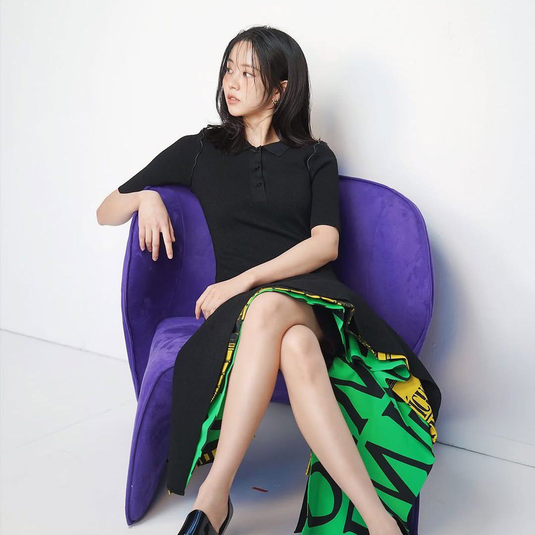 Behind-the-scenes cut of Kim Sohyun