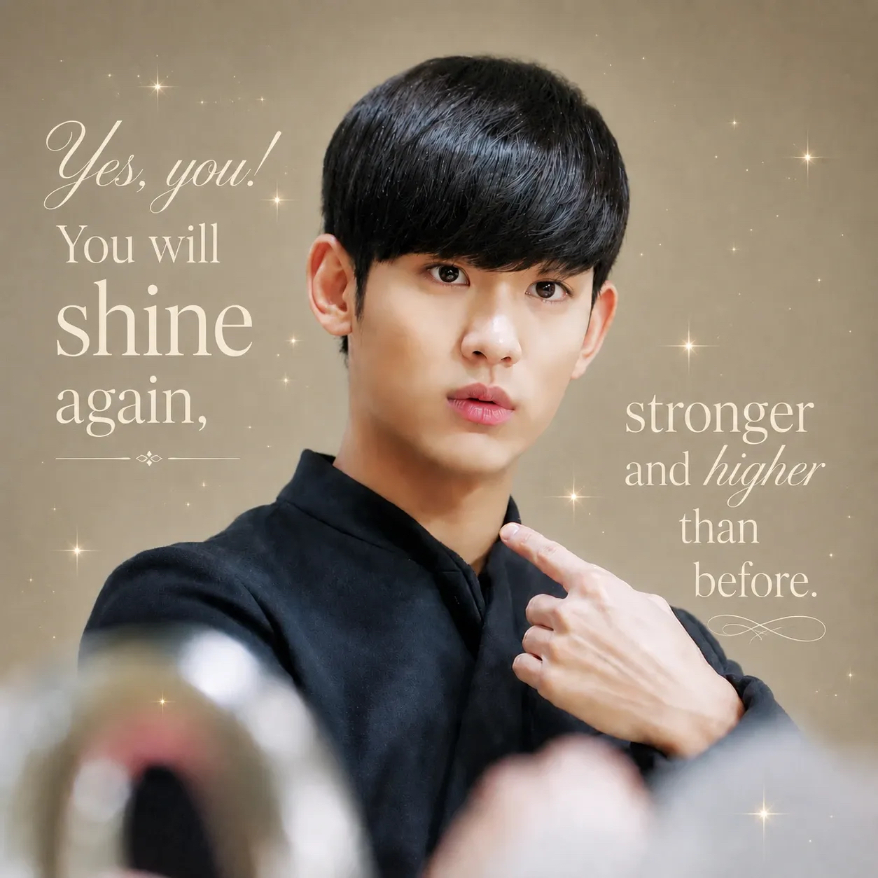 Recent activity shot of Kim Soohyun