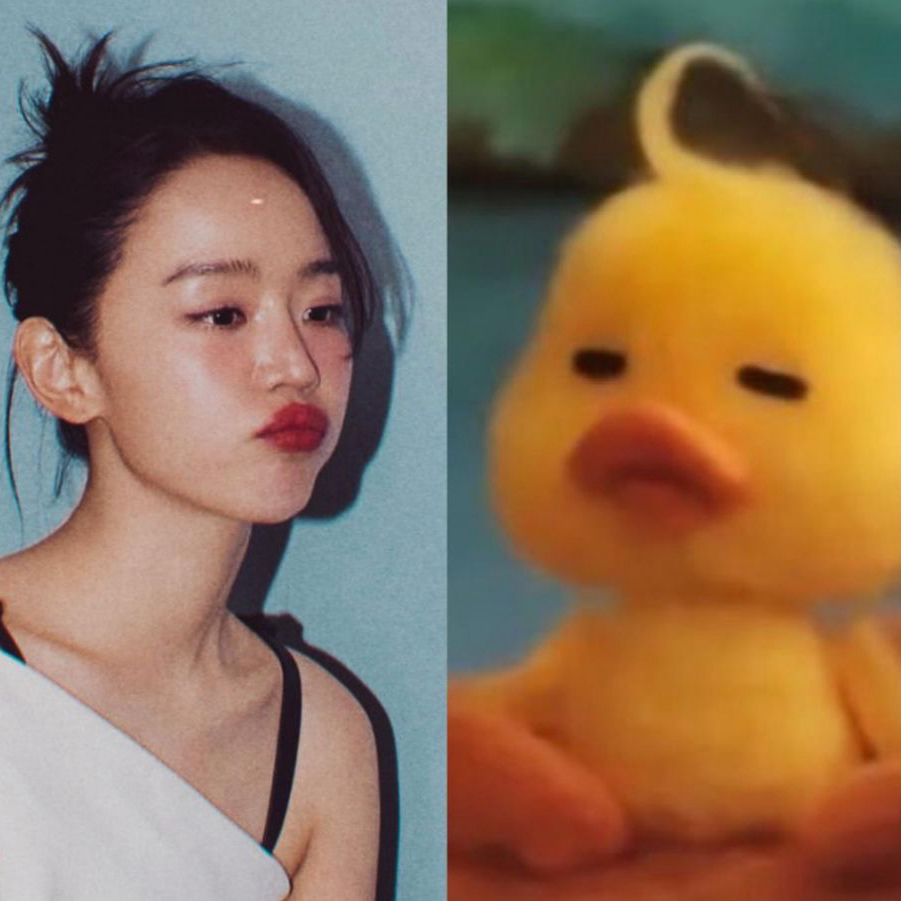 Behind-the-scenes cut of Shin Haesun