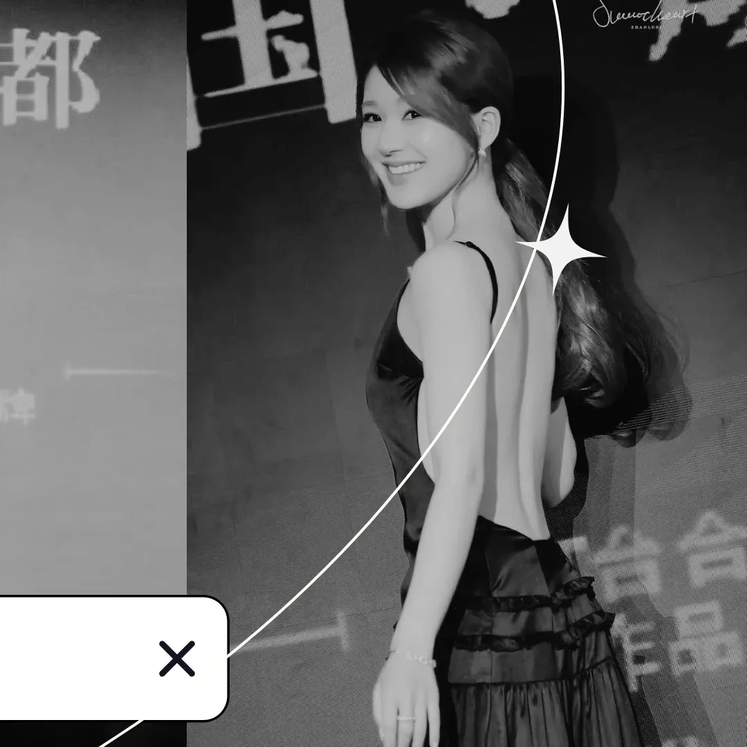 Behind-the-scenes cut of Zhao Lusi