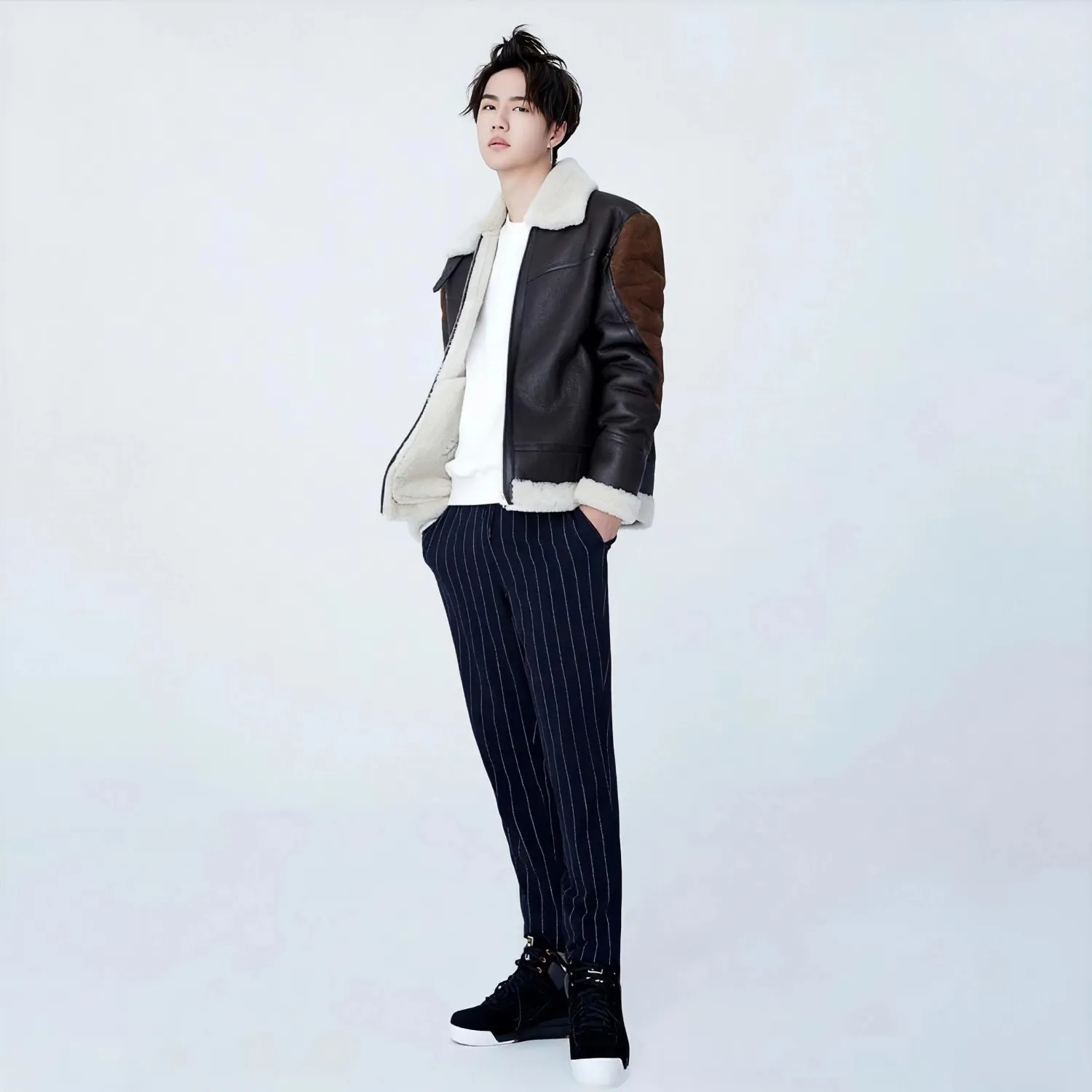 A moment captured by a fan of Wang Yibo