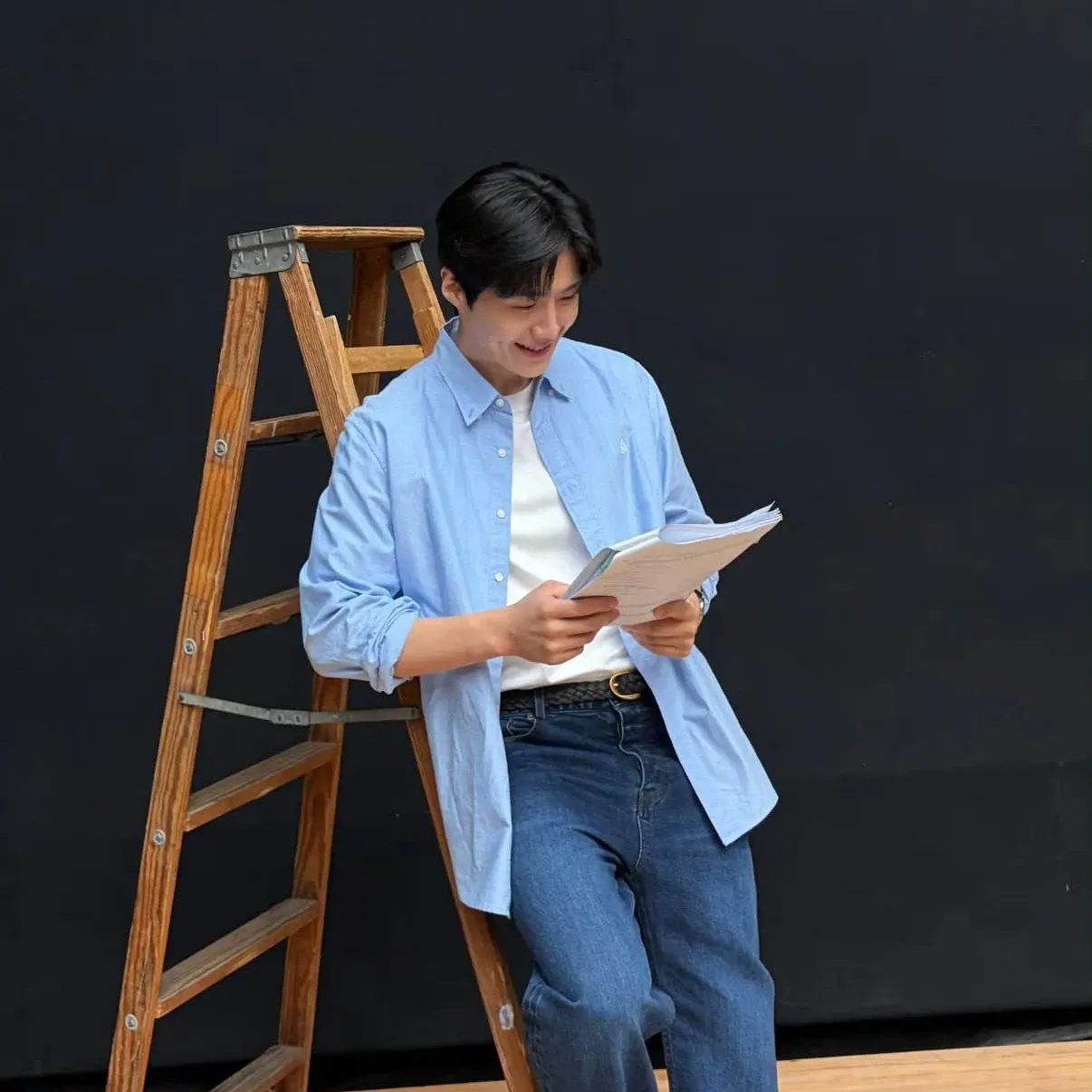 김선호의 비하인드 컷