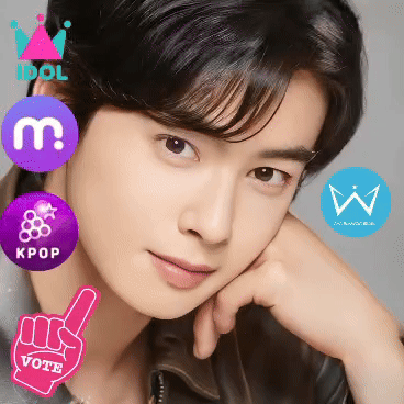 Behind-the-scenes cut of Cha Eunwoo