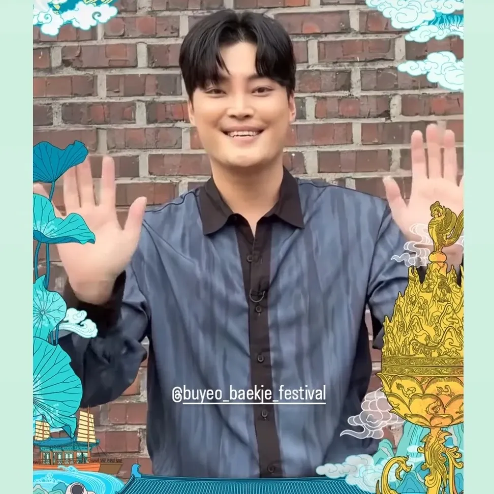 Behind-the-scenes cut of Kim Kyungmin