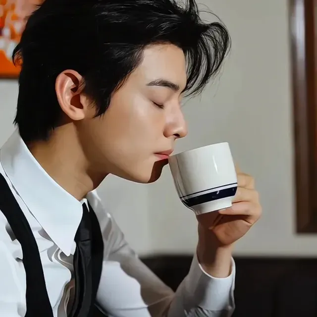 Behind-the-scenes cut of Cha Eunwoo