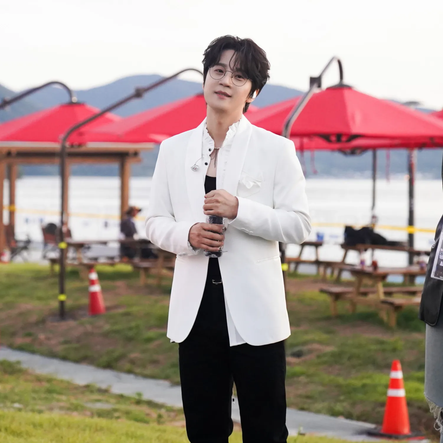 A moment captured by a fan of Park Jihoo (Mr. Trot 3)