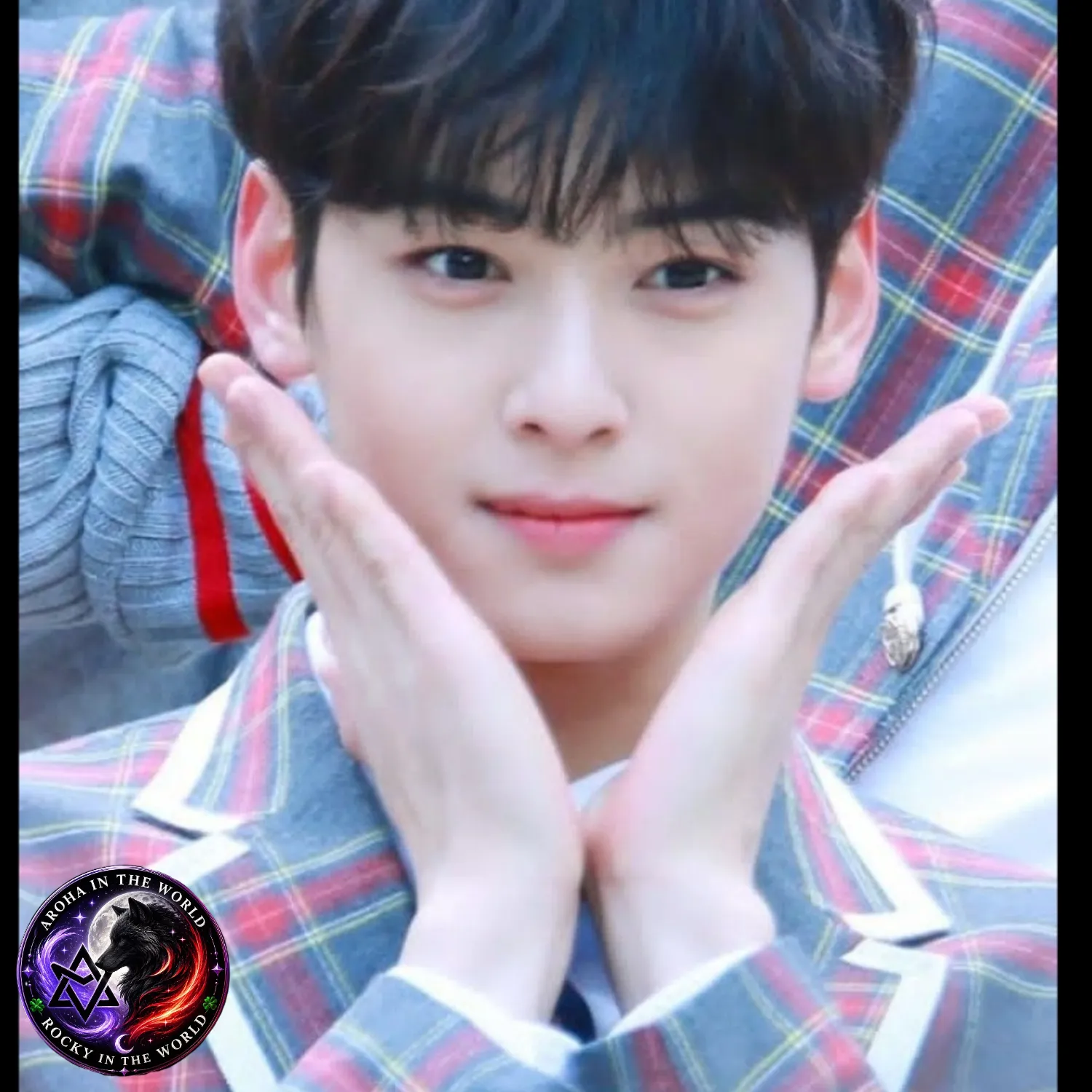 Behind-the-scenes cut of Cha Eunwoo