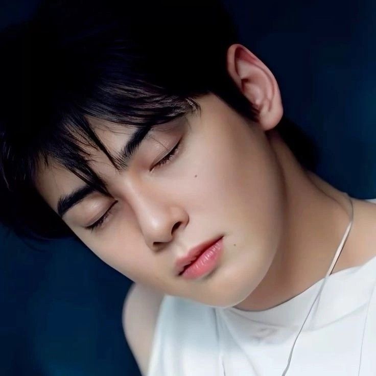 Behind-the-scenes cut of Cha Eunwoo
