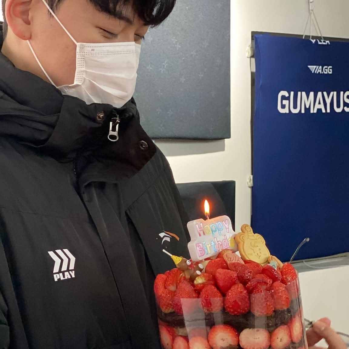 Momen yang diabadikan oleh penggemar Gumayusi