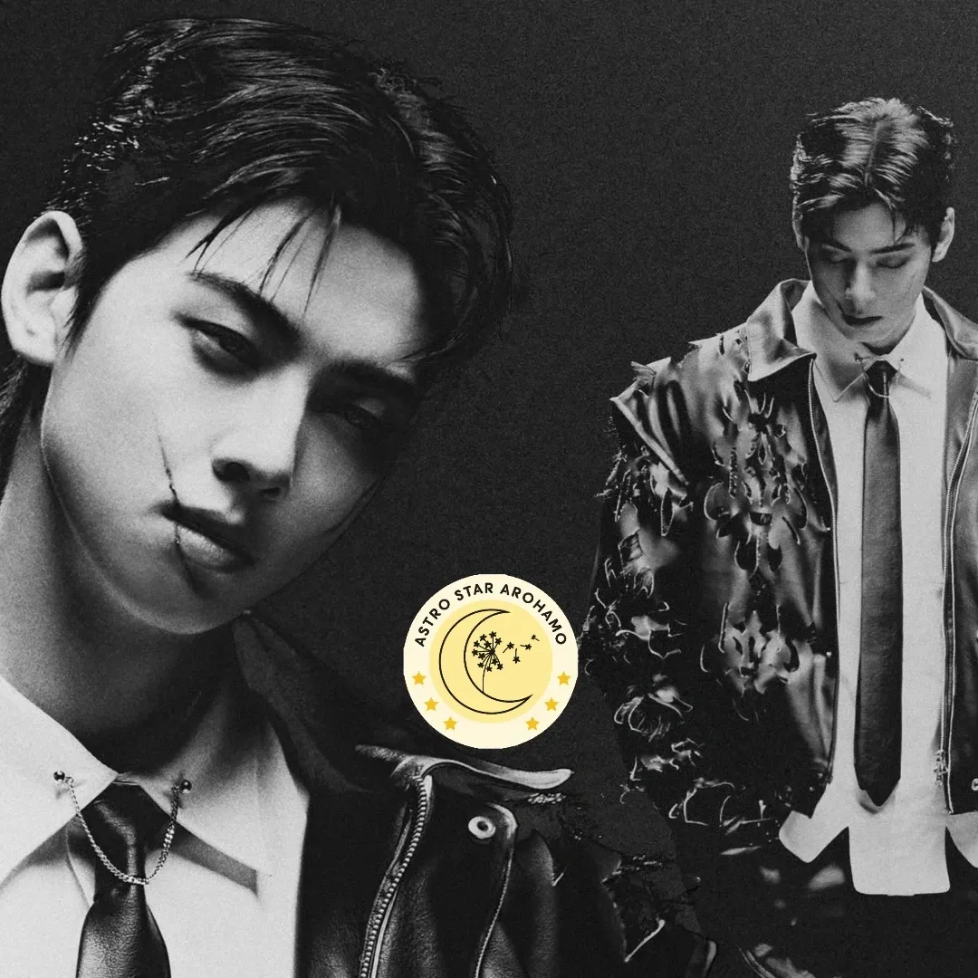 Behind-the-scenes cut of Cha Eunwoo