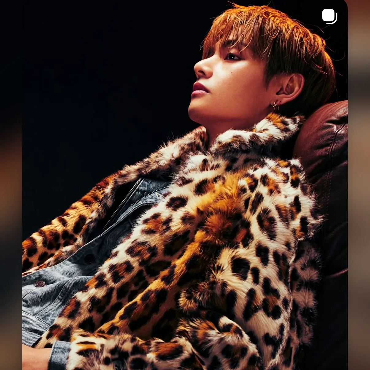 Recent activity shot of Kim Taehyung (V)