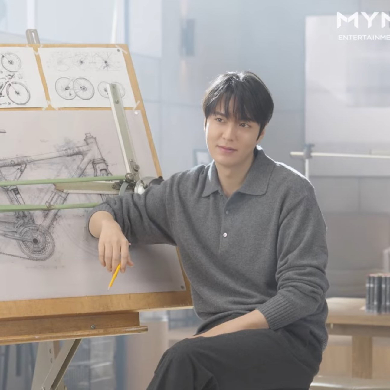 Recent activity shot of Lee Minho