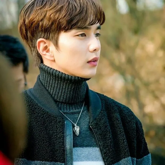 Behind-the-scenes cut of Yoo Seungho