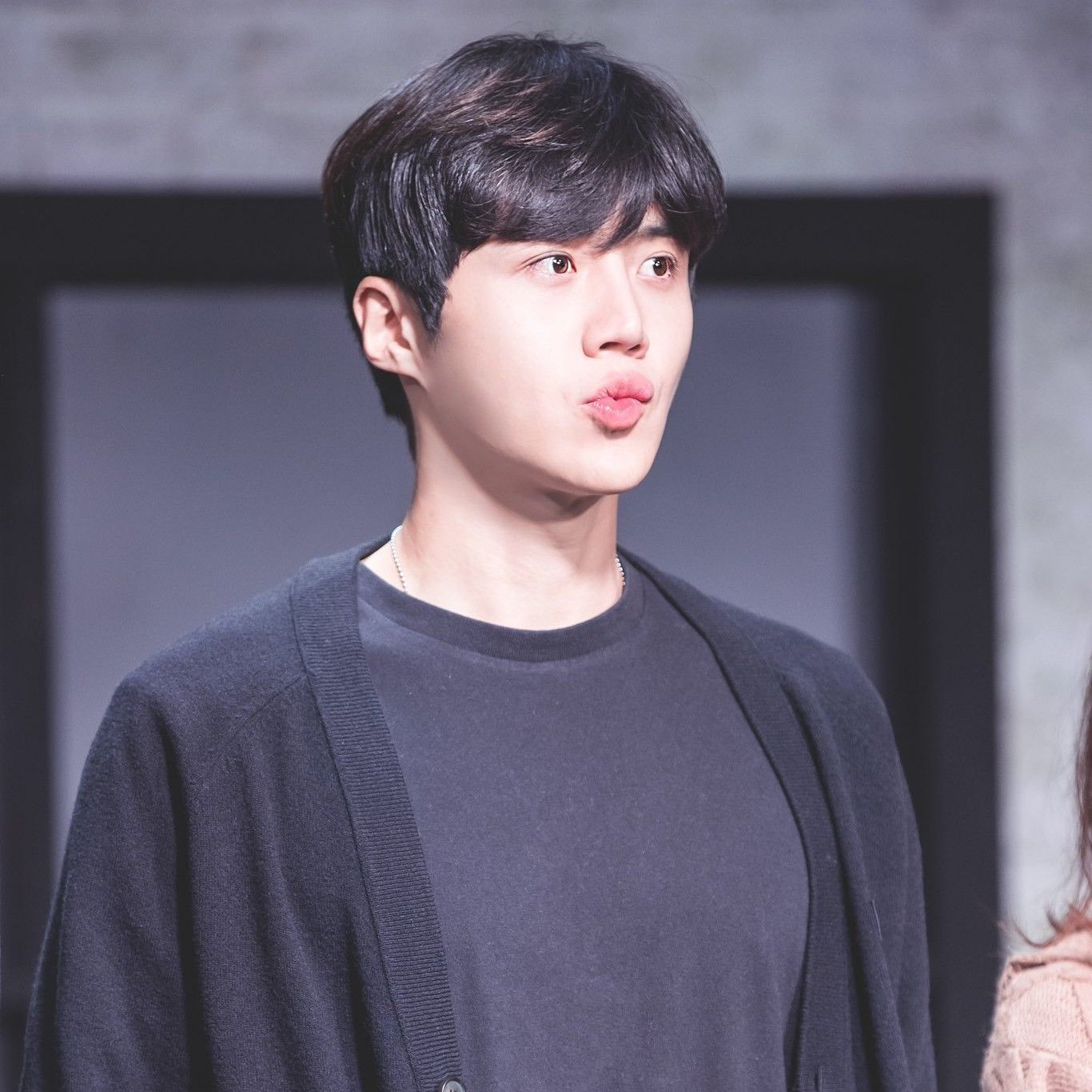 A moment captured by a fan of Kim Seonho