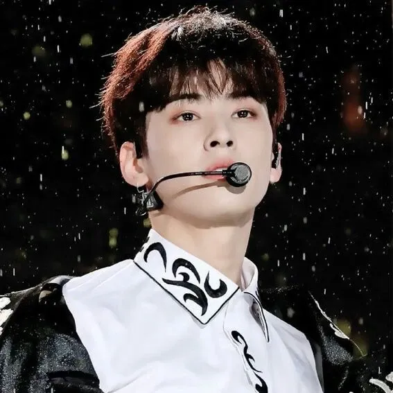 A moment captured by a fan of Cha Eunwoo