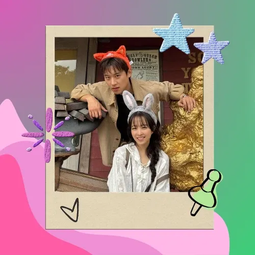 Behind-the-scenes cut of Park Boyoung