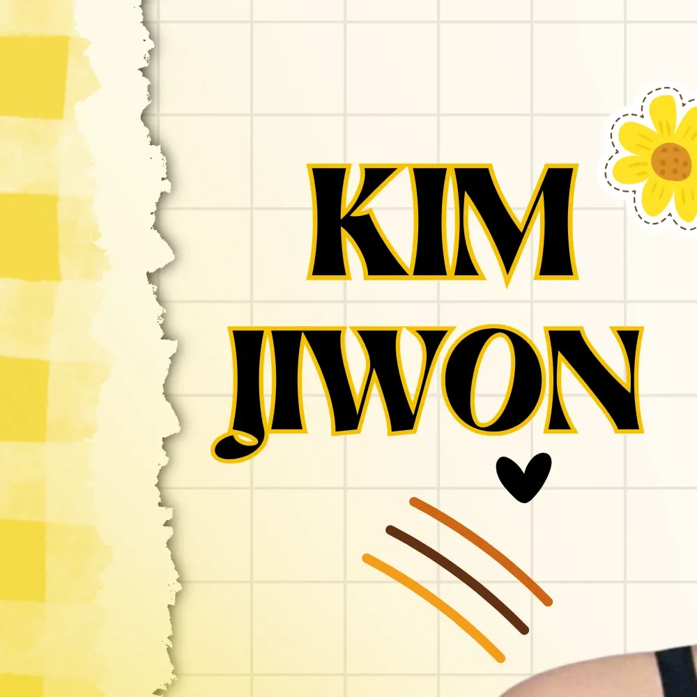 Behind-the-scenes cut of Kim Jiwon