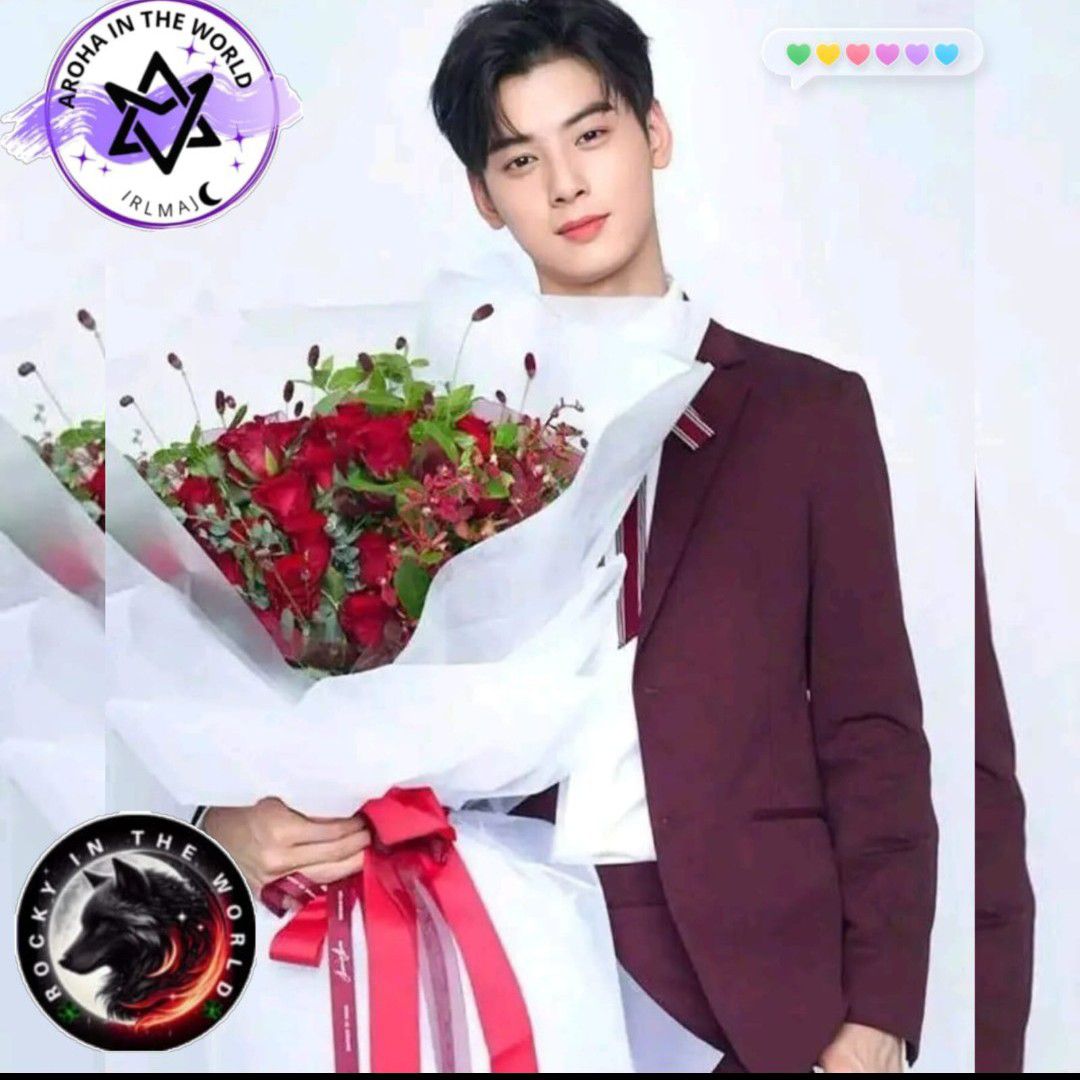 Behind-the-scenes cut of Cha Eunwoo