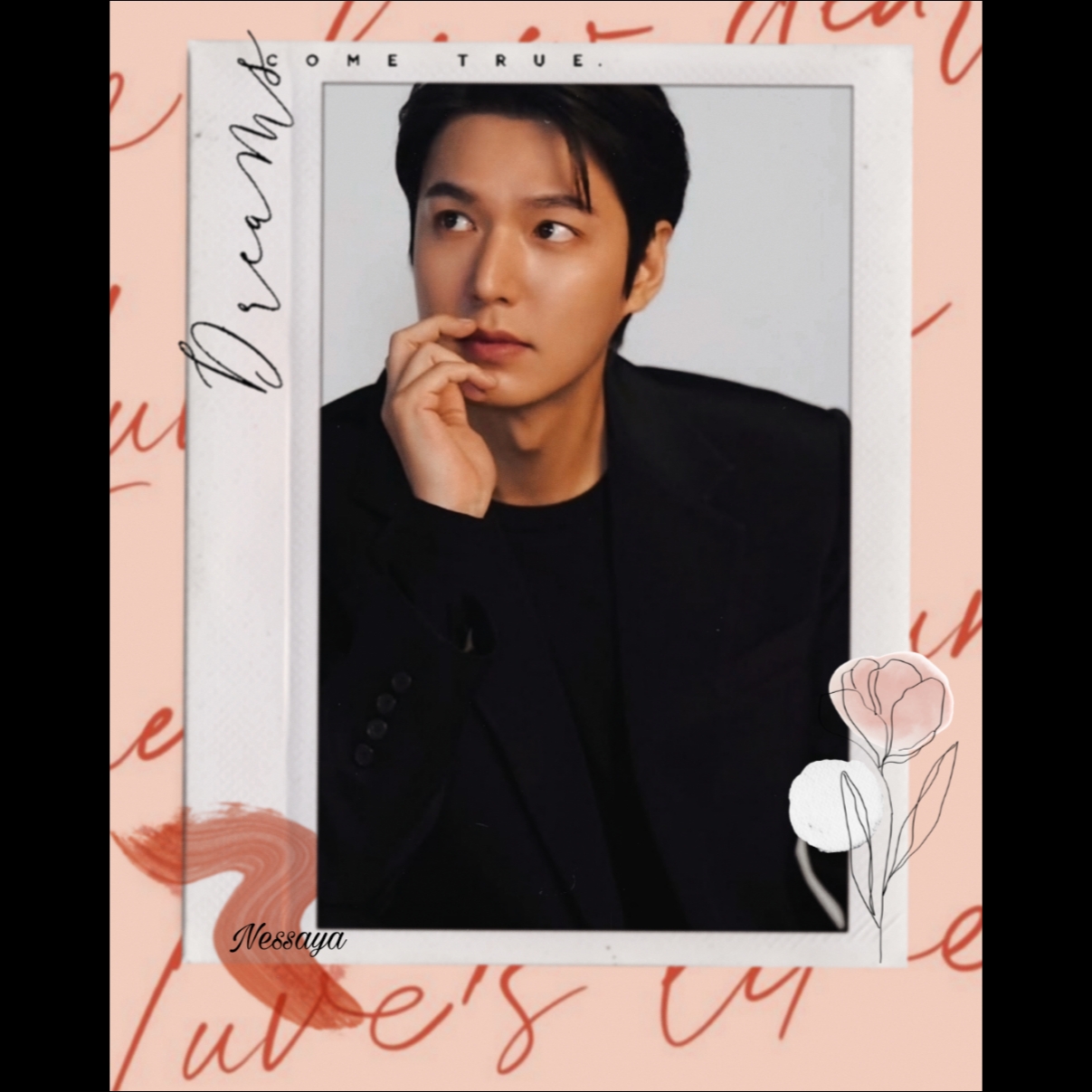 Behind-the-scenes cut of Lee Minho