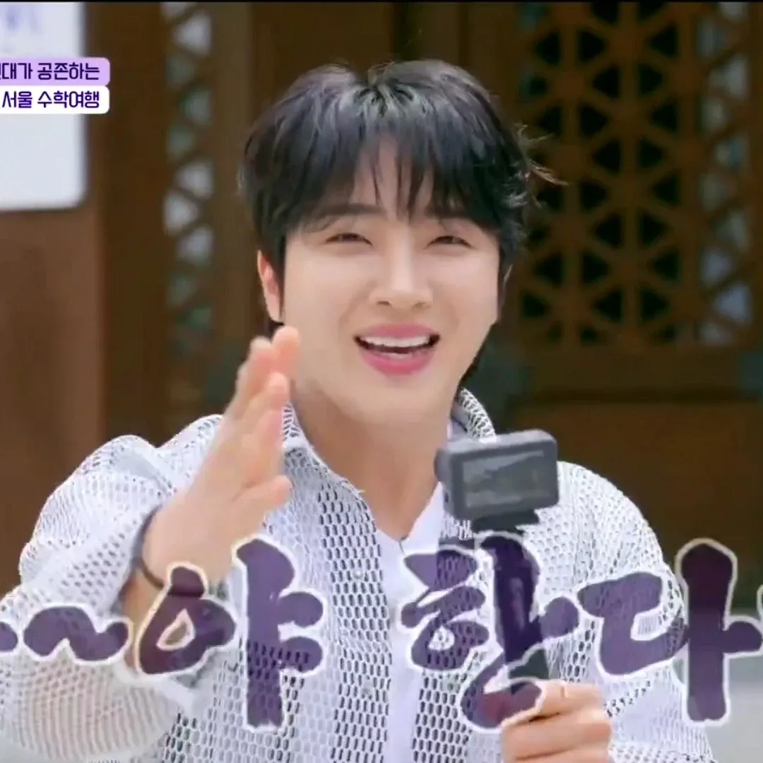 Behind-the-scenes cut of Hwang Yunsung