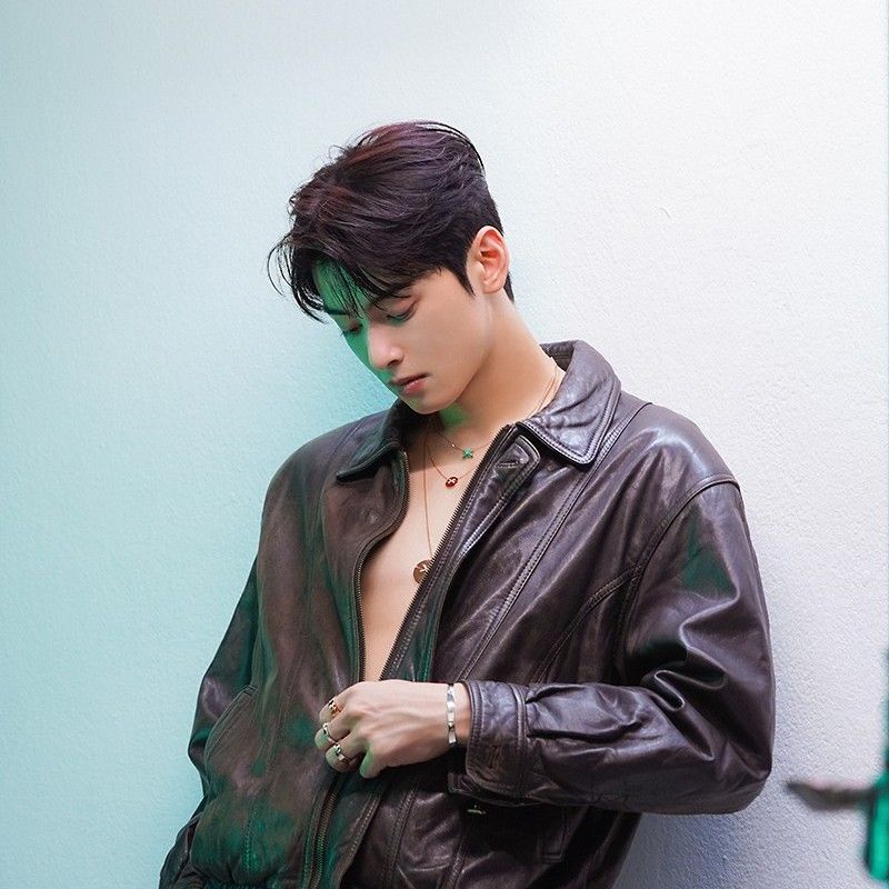 A moment captured by a fan of Cha Eunwoo