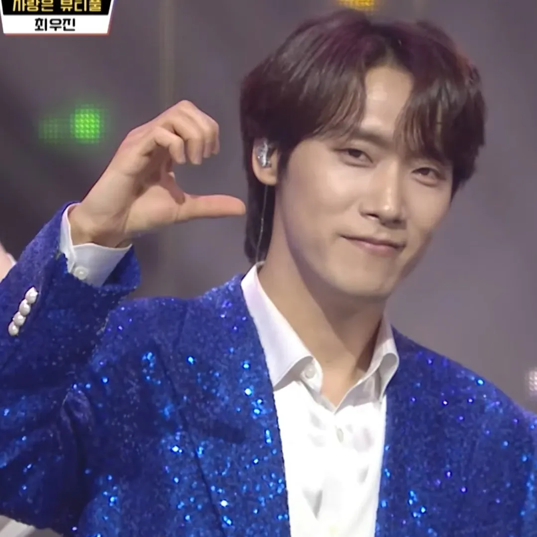 Behind-the-scenes cut of Choi Woojin