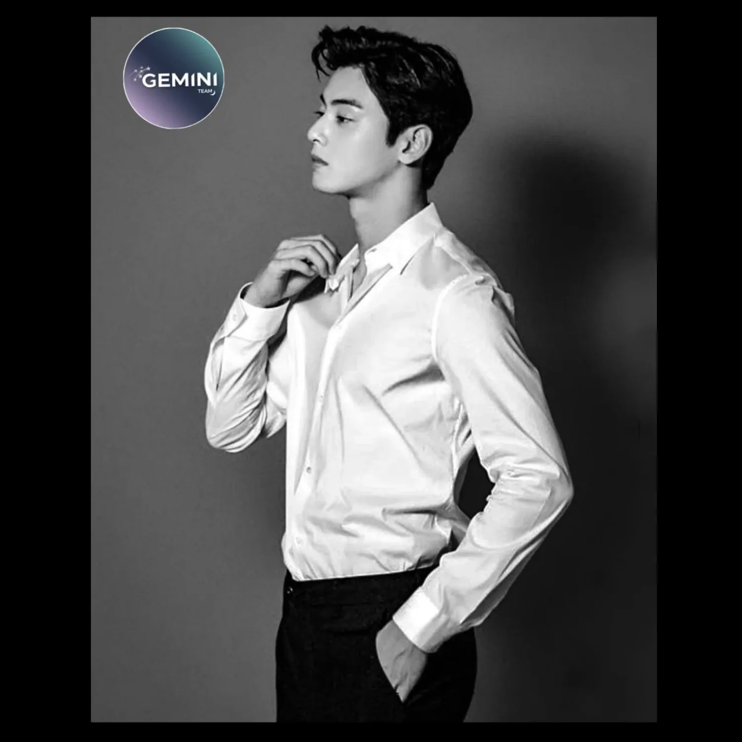 Recent activity shot of Cha Eunwoo
