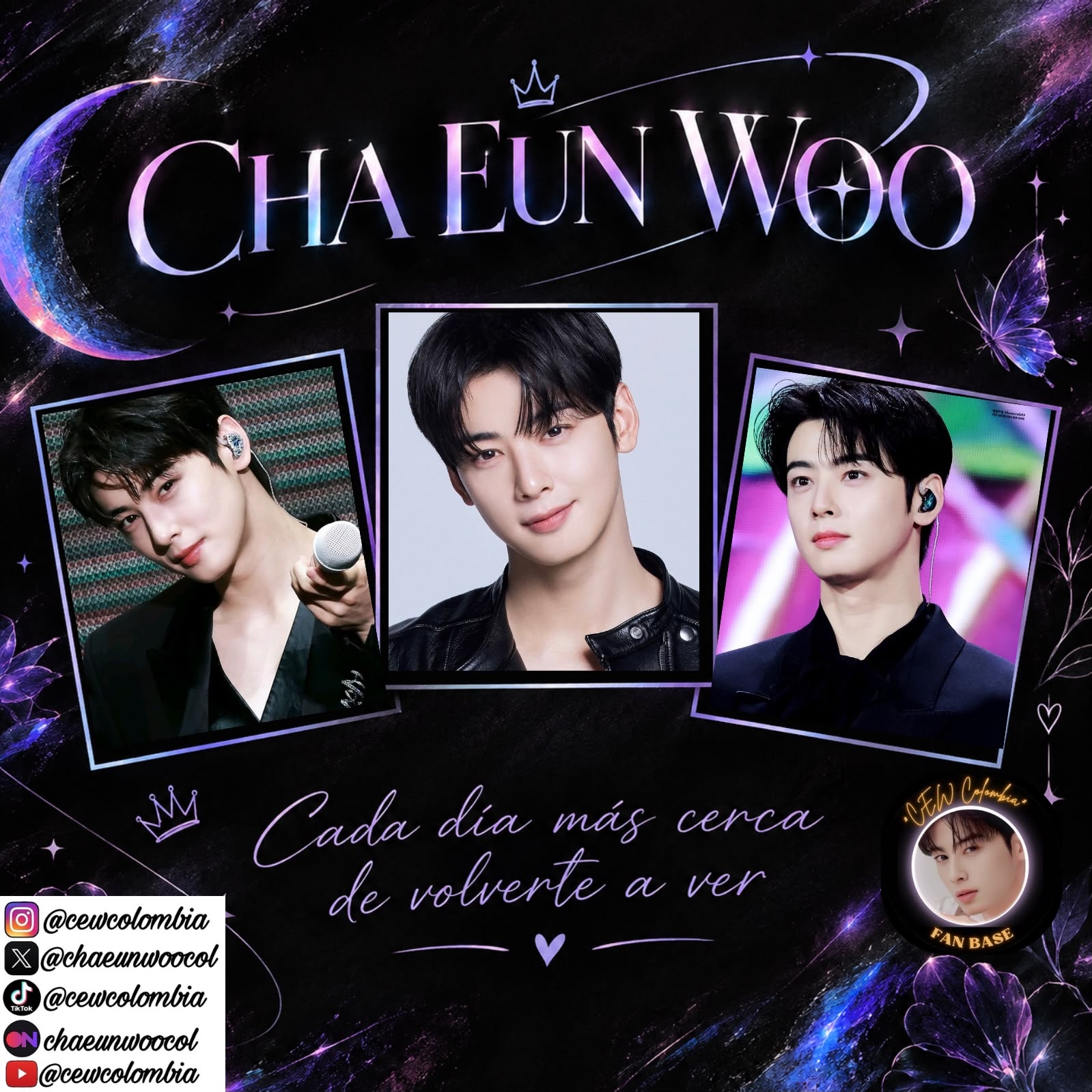 A moment captured by a fan of Cha Eunwoo