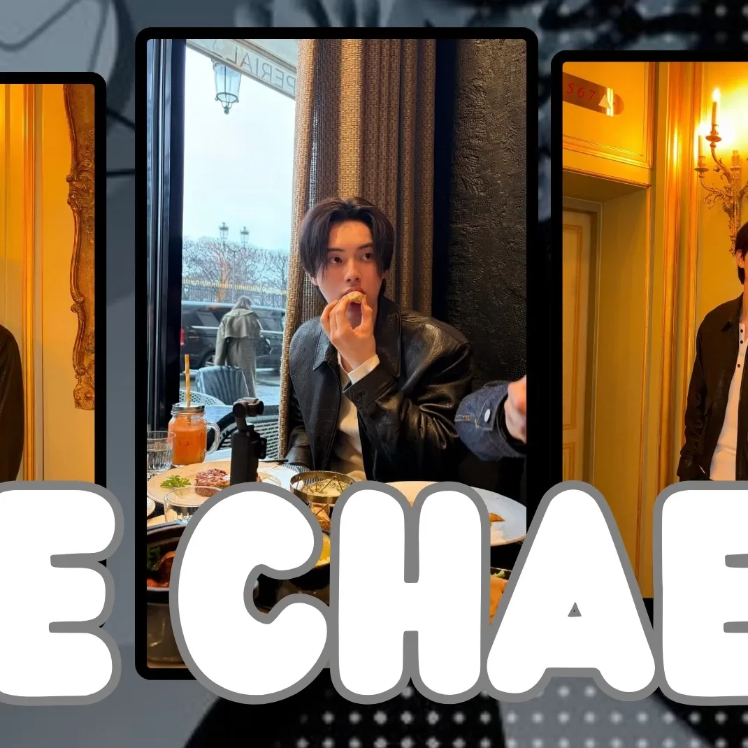 Behind-the-scenes cut of Lee Chaemin