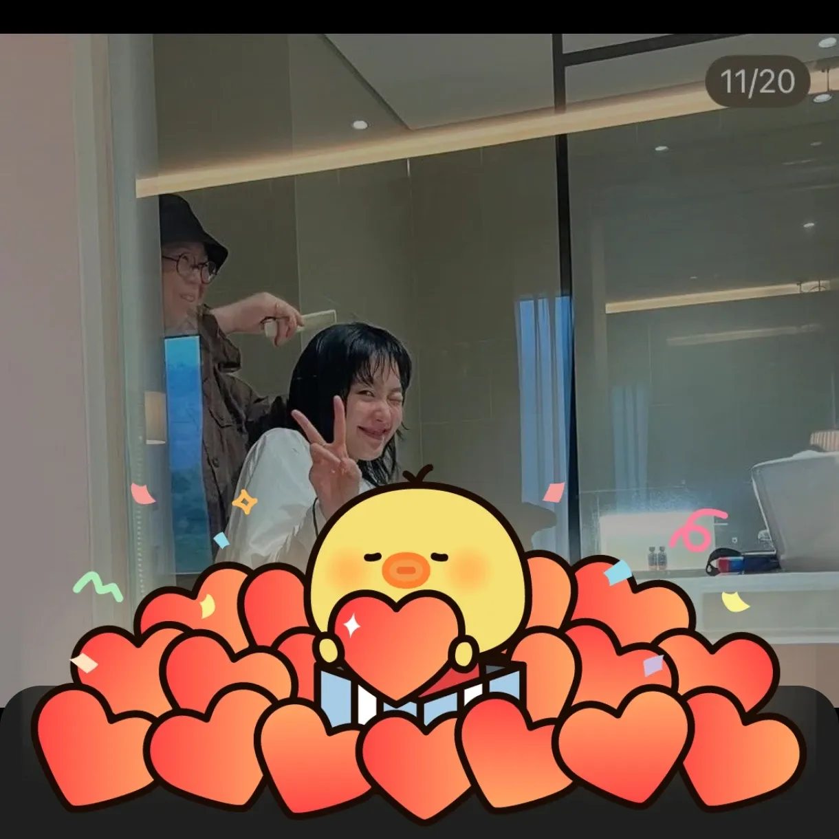 粉絲拍下的金高銀瞬間