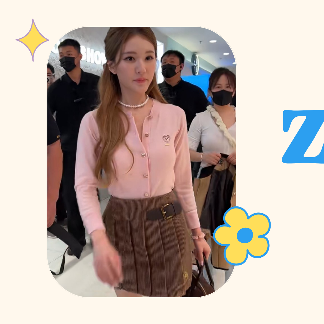 Behind-the-scenes cut of Zhao Lusi