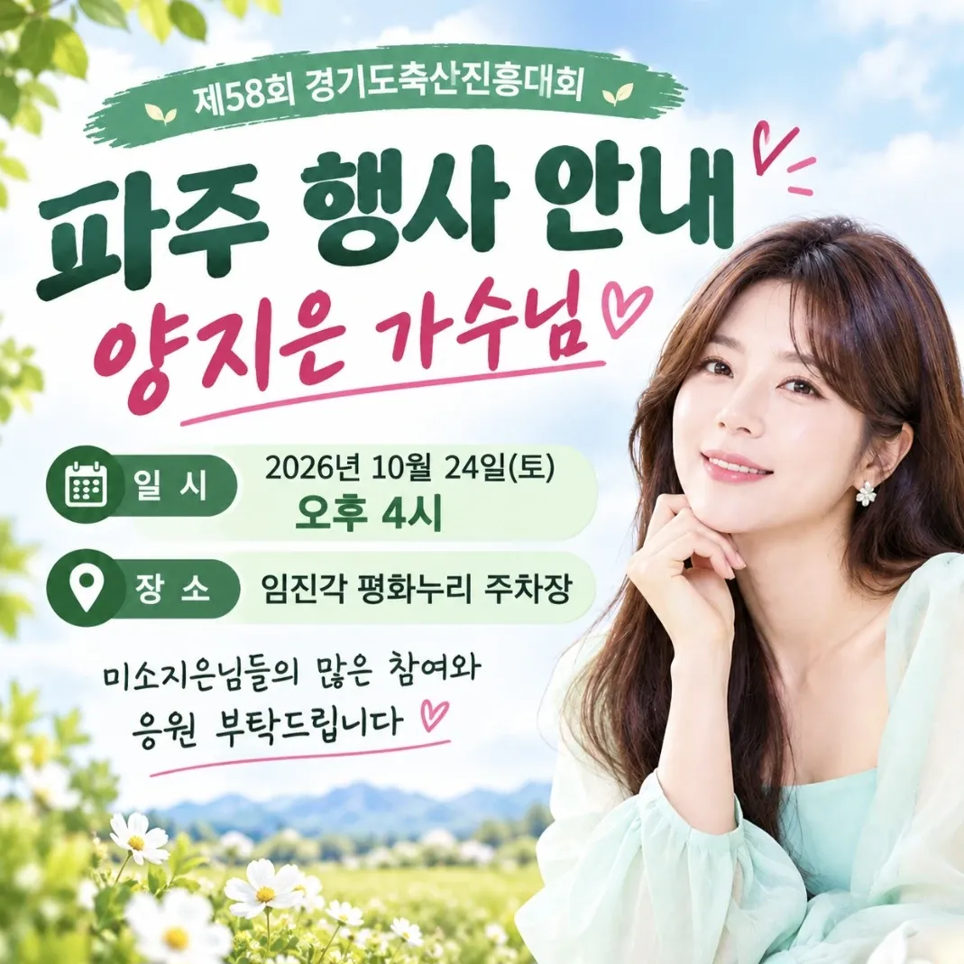 양지은의 비하인드 컷