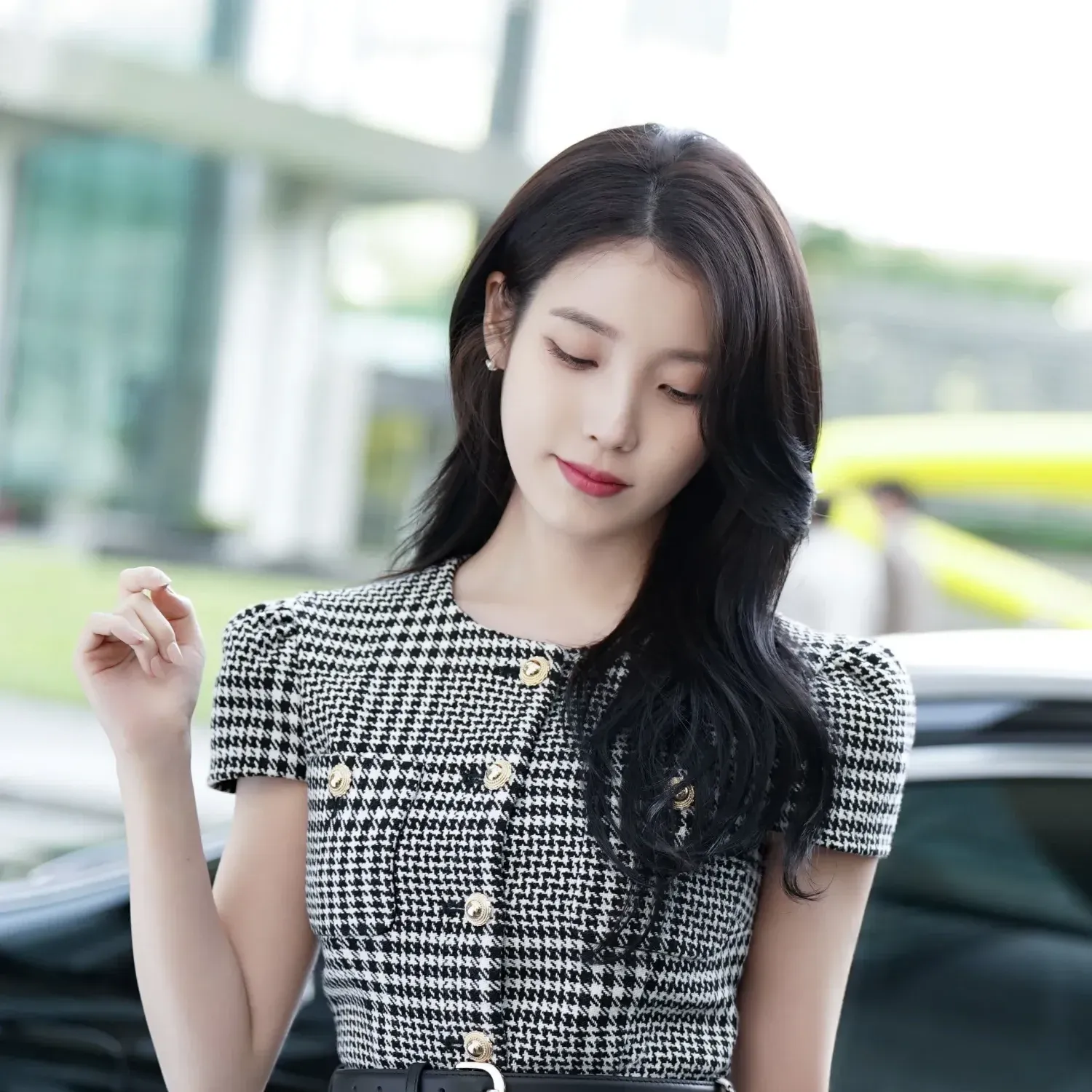 Momen yang diabadikan oleh penggemar IU