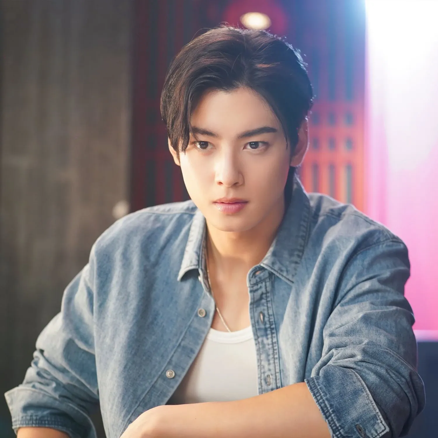 Recent activity shot of Cha Eunwoo