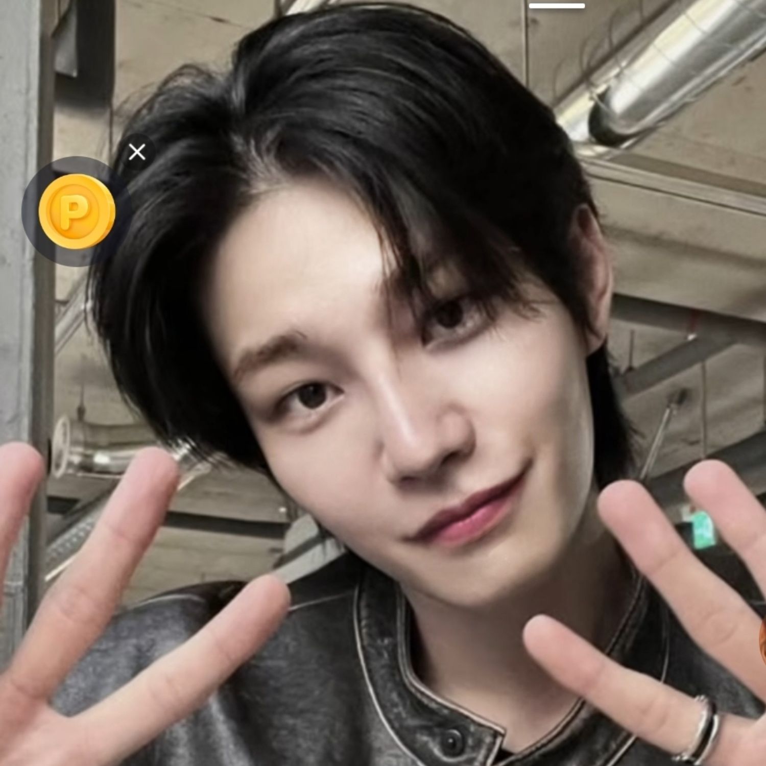 A moment captured by a fan of Kim Jaeyoung